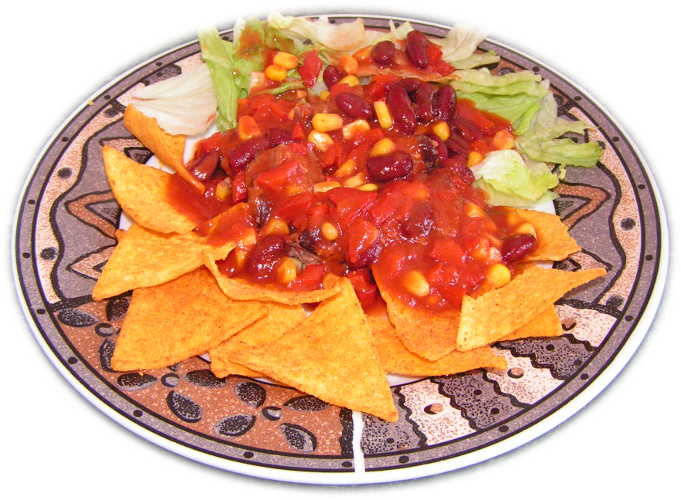k�ski meksyka�skie z nachos